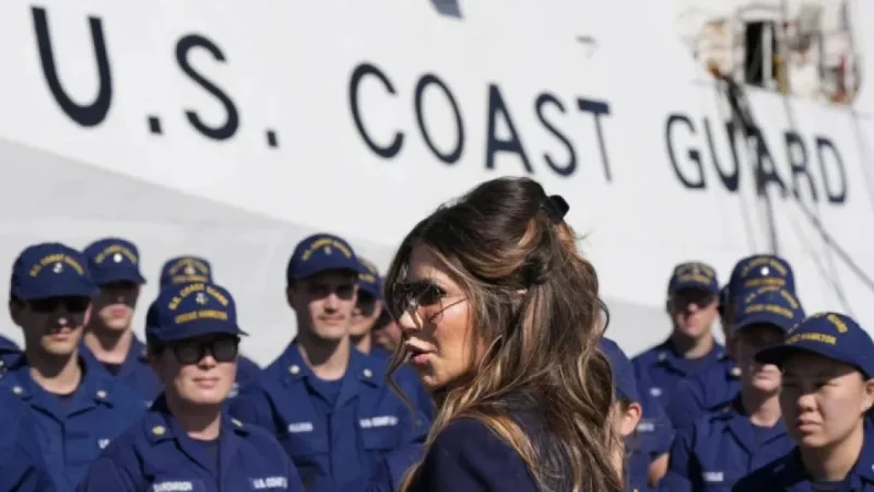 Noem’s Use of Coast Guard Resources Strains Military Branch Relations