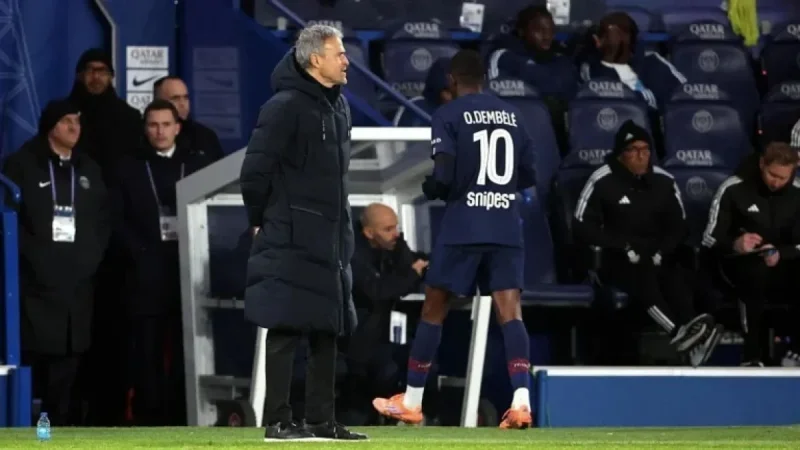 PSG Coach Luis Enrique Criticizes ‘Worthless’ Opinion on Ousmane Dembélé