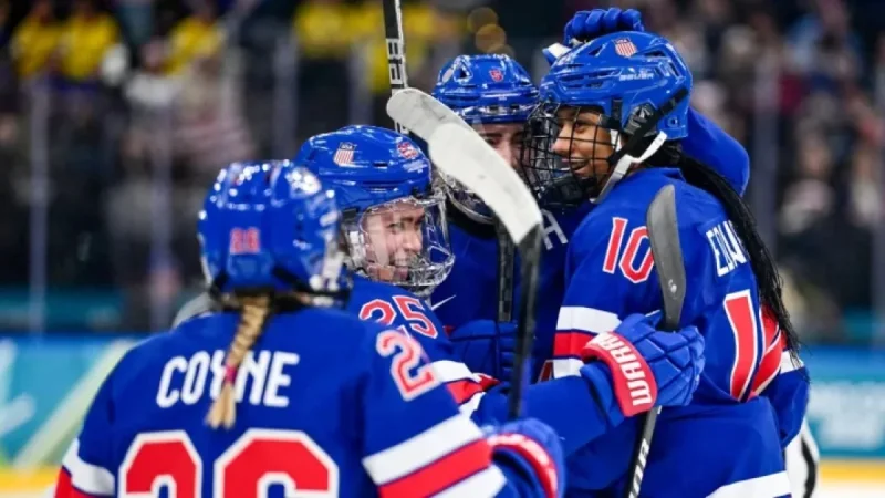 U.S. Women’s Hockey Defeats Sweden to Reach Gold Medal Game
