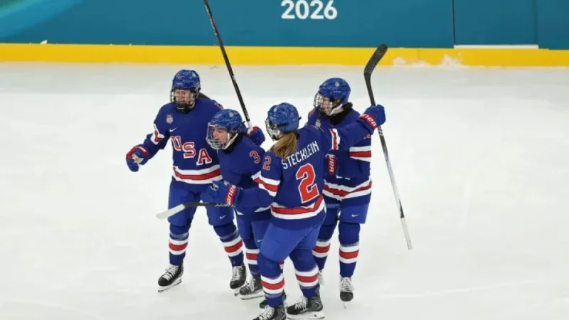 Undefeated USA Women’s Hockey Team Reaches Olympic Gold Medal Game After Beating Sweden