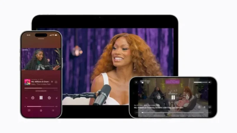 Apple Enhances Apple Podcasts with New Video Podcast Feature