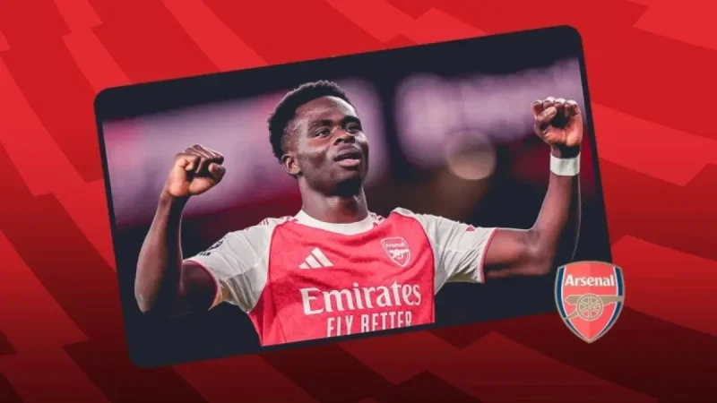 Arsenal Secures Bukayo Saka with New Five-Year Contract Until 2031