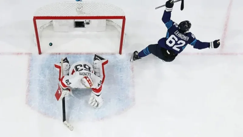 Artturi Lehkonen Shines as Team Finland’s Hero at Olympics