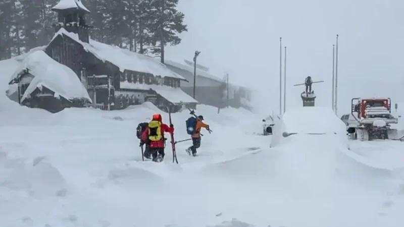 Avalanche Near Lake Tahoe Leaves 10 Skiers Missing, 6 Stranded