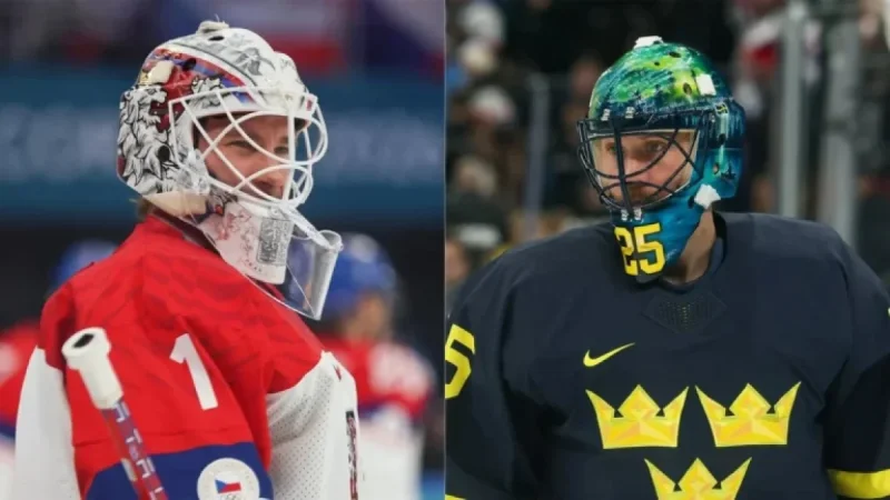 Czechia and Sweden Face Key Goalie Decisions in Knockout Stage Debut