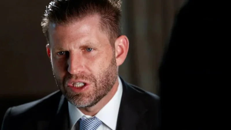 Eric Trump Invests in Drone Manufacturer with Government Contracts