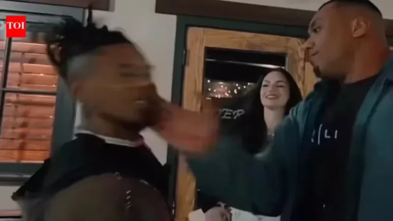 Larry Wheels Confronts Deen the Great for Flirting with Wife Sheyla