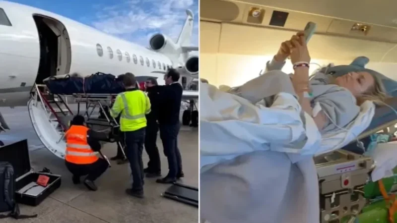 Lindsey Vonn Reveals Injury Severity While Documenting Hospital Bed Flight Home