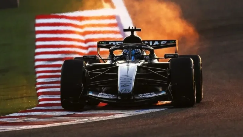 Mercedes Edges McLaren by 0.01s Amidst Four Teams Facing Challenges