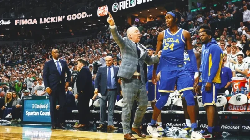 Mick Cronin Ejects UCLA Player for Hard Foul in Loss to MSU