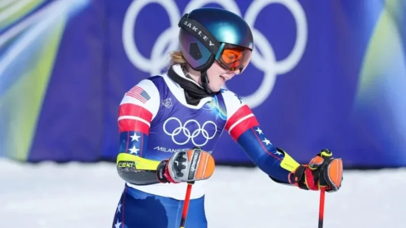 Mikaela Shiffrin Falls Short in Giant Slalom, Olympic Drought Persists