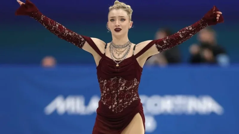 Olympic Challenges Await Three-Time US Figure Skating Champion Amber Glenn