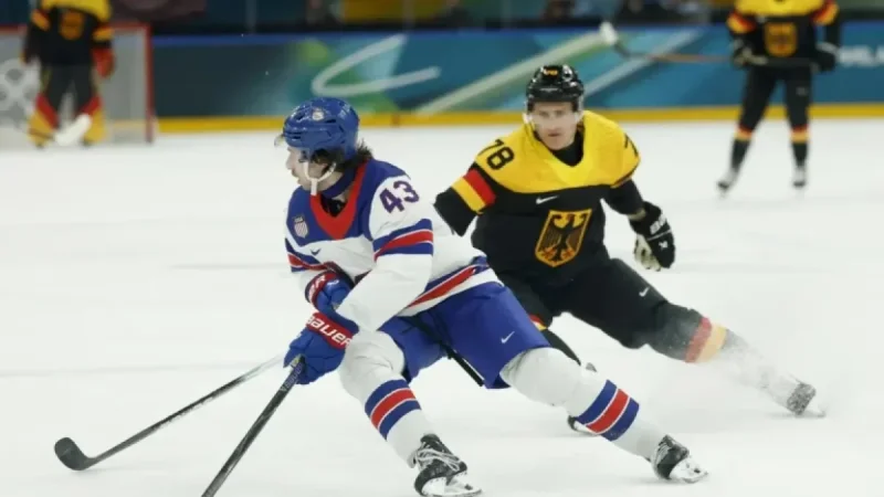 Quinn Hughes Nears Historic Olympic Record for Team Wild