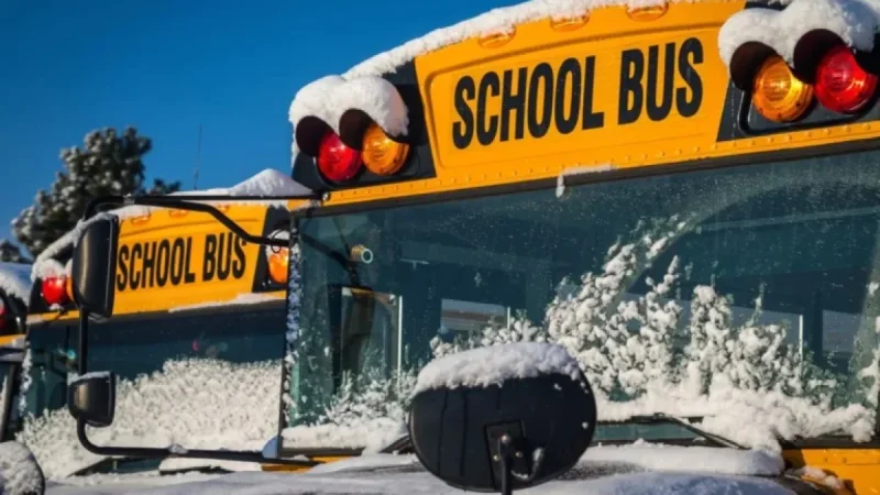 Simcoe County Cancels All School Buses Today