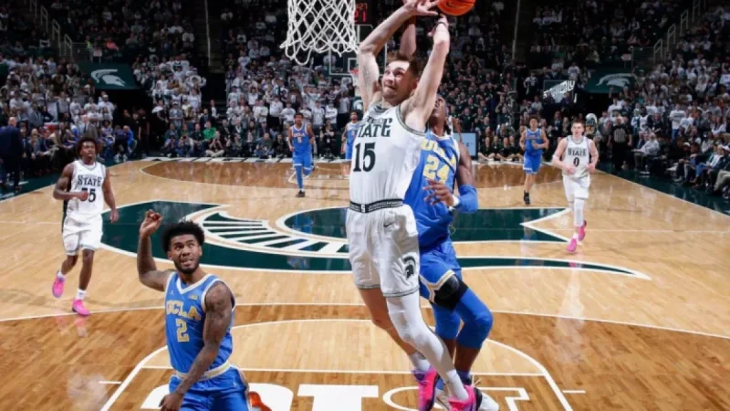 UCLA Coach Ejects Player Amid Blowout Loss to Michigan State