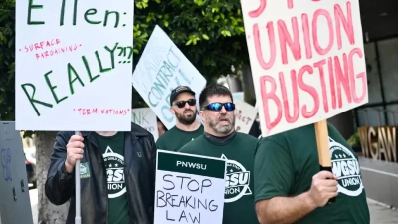 WGA Staff Strike Weeks Before AMPTP Negotiations