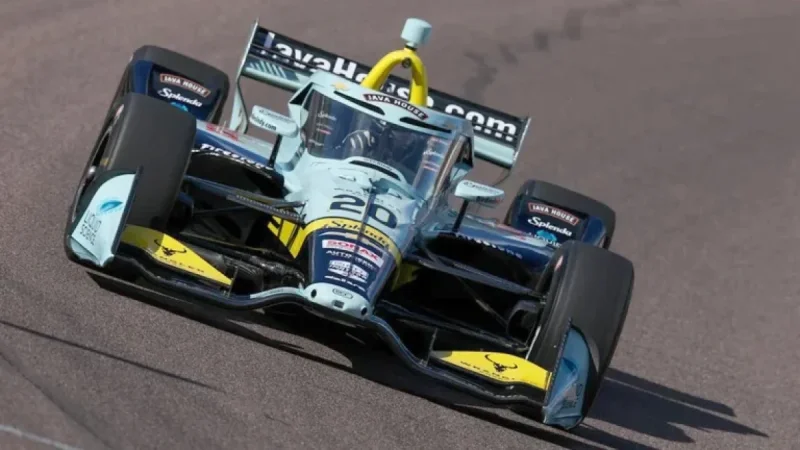 Alexander Rossi Leads ECR to Top Speed at Phoenix Test