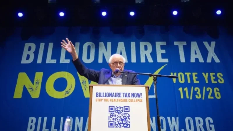 Bernie Sanders Launches Campaign for California Wealth Tax