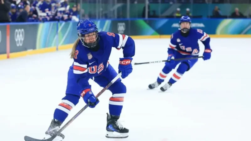 Brothers’ Bald Eagle Masks and Mullets Go Viral Supporting USA Women’s Hockey