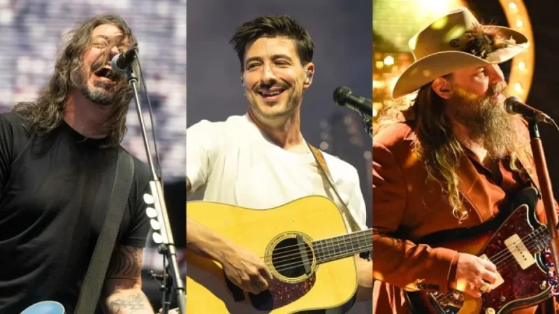 Foo Fighters, Mumford & Sons, Chris Stapleton Headline Music Festival Lineup