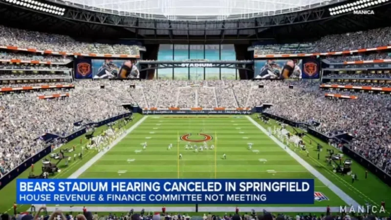 Illinois House Committee Cancels Meeting on Chicago Bears Stadium Bill