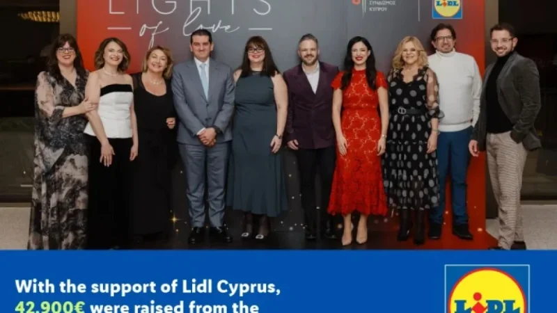 Lidl Cyprus Boosts ‘Love Dinner’, Raises €42,900 for Anti-Cancer Society