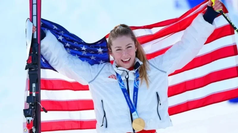 Mikaela Shiffrin Ends U.S. Olympic Medal Drought with Slalom Gold