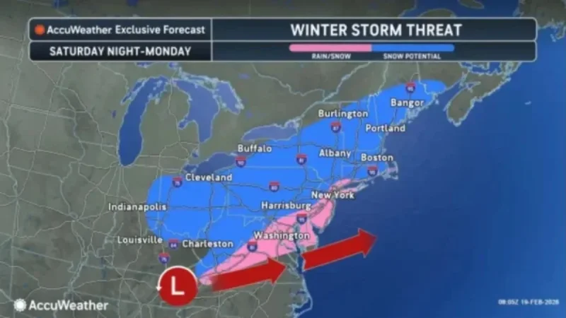 N.J. Weekend Snow Depends on Coastal Storm Path: Latest Forecast Updates