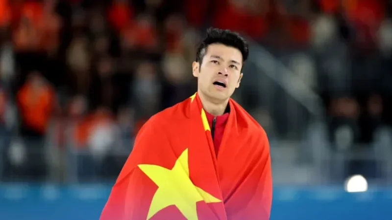 Ning Zhongyan Sets Olympic Record, Wins 1500m Speed Skating Gold at 2026 Olympics
