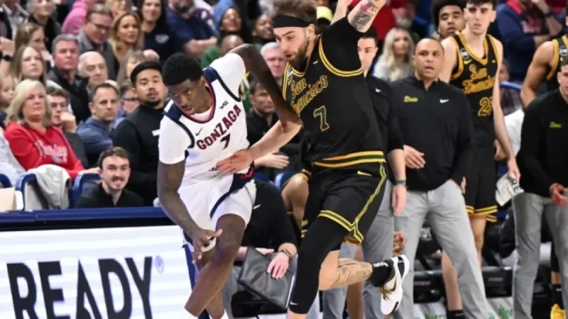 No. 11 Gonzaga Pursues 35th Consecutive Win at USF After Spokane Stop