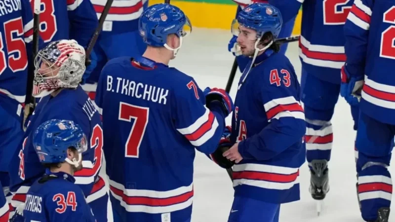 Quinn Hughes’ Brilliance Propels U.S. to Semifinals in Thrilling Quarterfinals