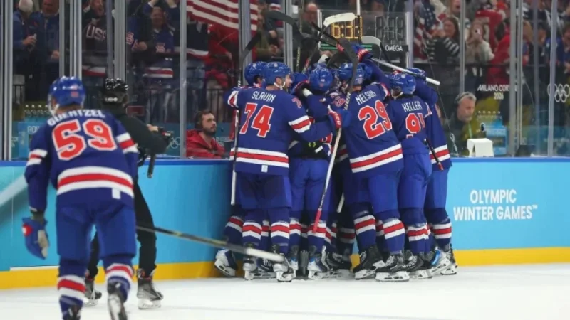 Quinn Hughes’ OT Goal Propels U.S. to Olympic Hockey Semifinals