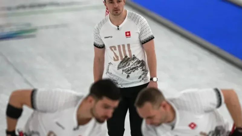 Switzerland Advances to Olympic Curling Semifinals in Both Men’s and Women’s Events