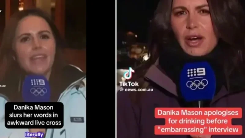 TV Reporter Danika Mason Embroiled in On-Air Olympic Alcohol Controversy
