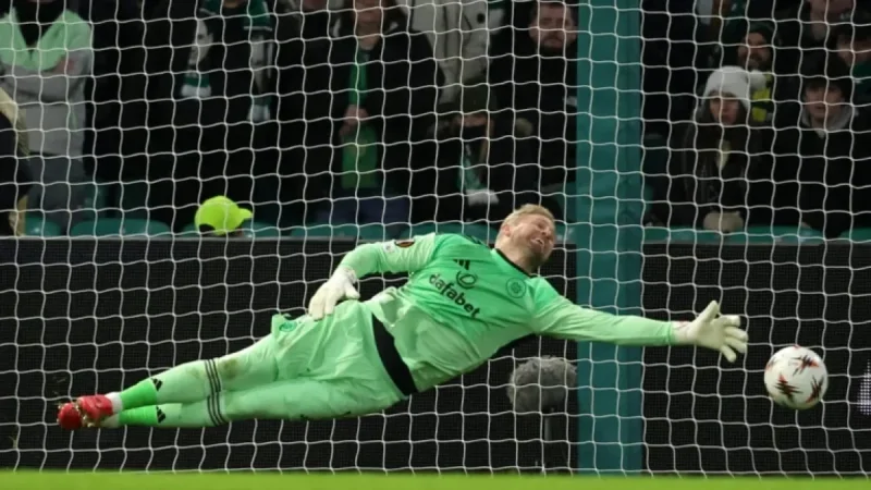 UEFA Ranks Celtic’s Kasper Schmeichel Among Top Europa League Goalkeepers