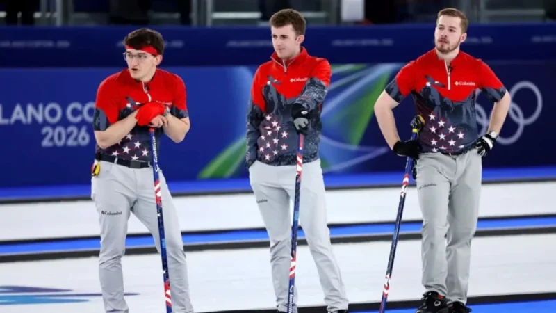 USA Men’s Curling Loses to China and Italy, Dim Semifinal Prospects