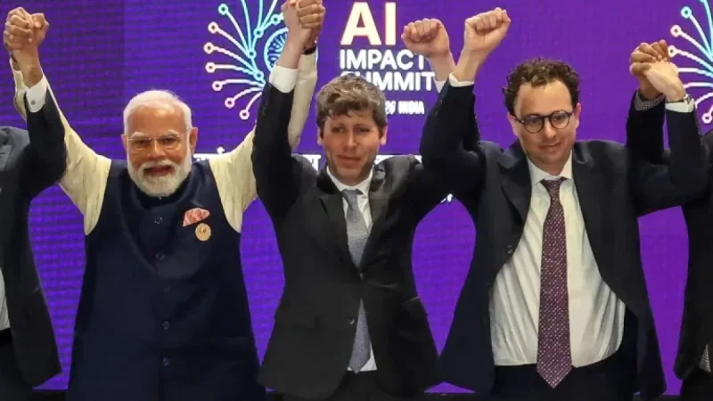 Altman, Amodei Hand-Holding Snub Sparks Viral Buzz at India AI Summit