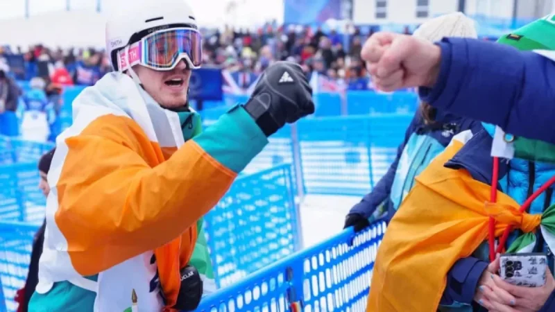 Ben Lynch Qualifies for Winter Olympics Freestyle Halfpipe Final, Making Irish History