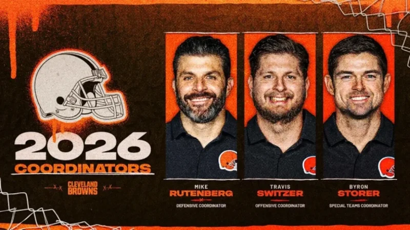 Browns Announce 2026 Coaching Staff Coordinators