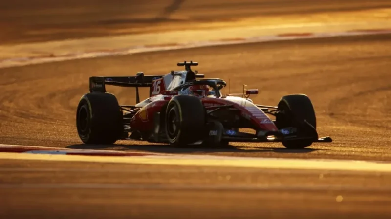 Charles Leclerc Tops Bahrain Test Over Norris and Verstappen