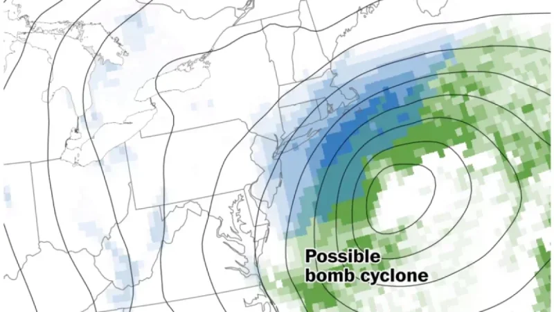 Eastern U.S. Faces Major Snowfall This Weekend: Inches to Feet Expected