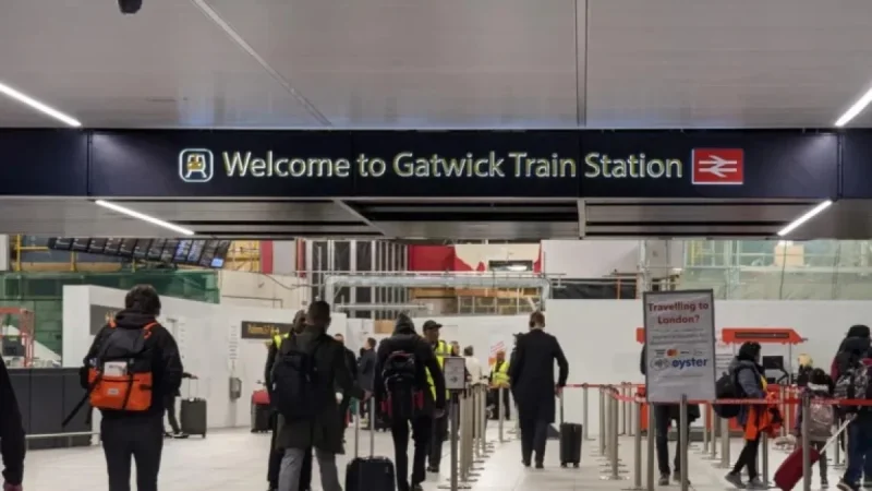 Firearm Incident on Gatwick Airport Train: Latest Updates