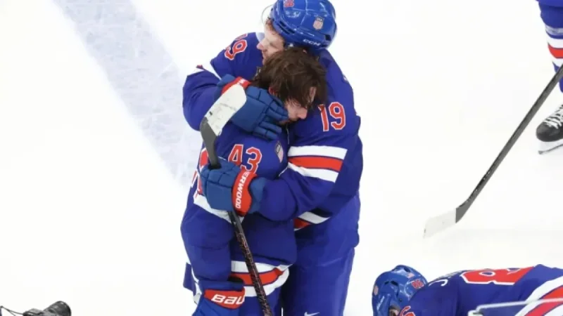 Quinn Hughes Shows Rare Smile Moment