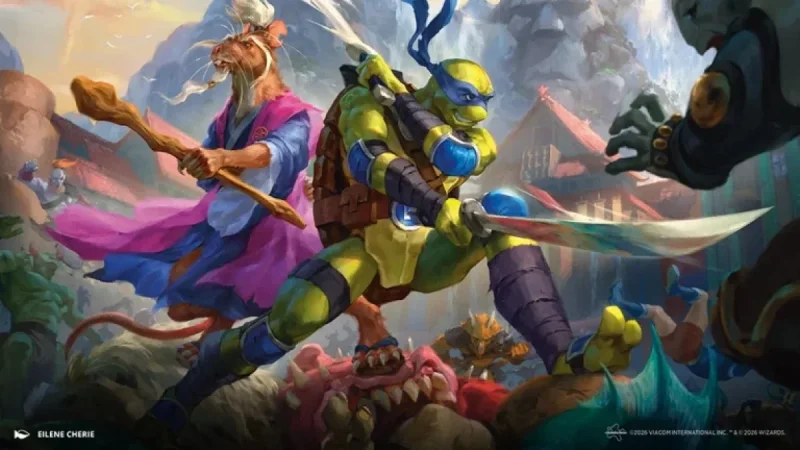Teenage Mutant Ninja Turtles Join Magic: The Gathering’s Turtle Team-Up