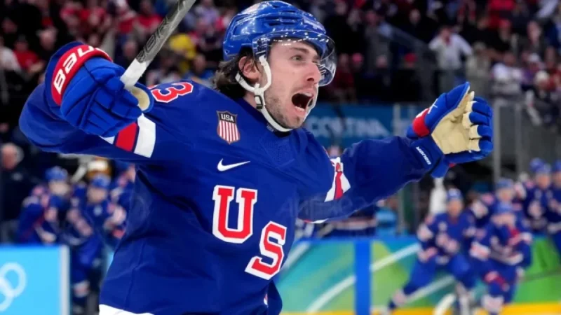 U.S. and Canada Triumph in OT to Reach Hockey Semis