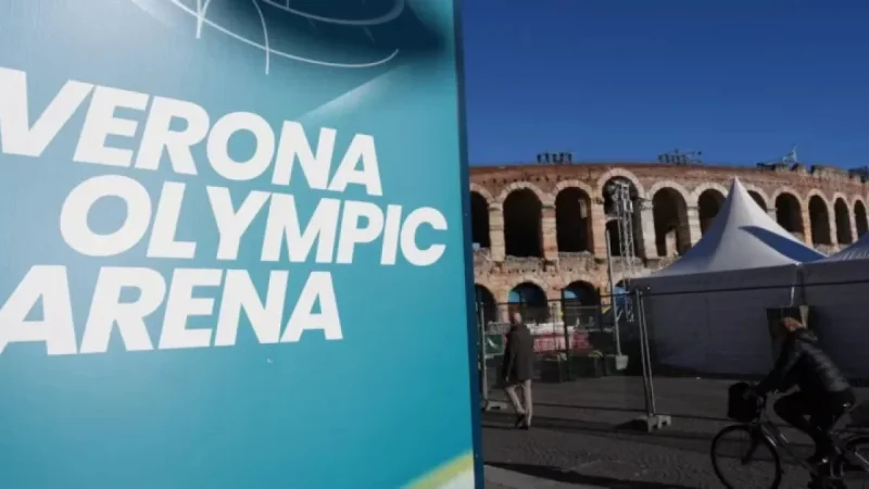 Verona Readies Historic Arena for Sunday’s Olympic Closing Ceremony