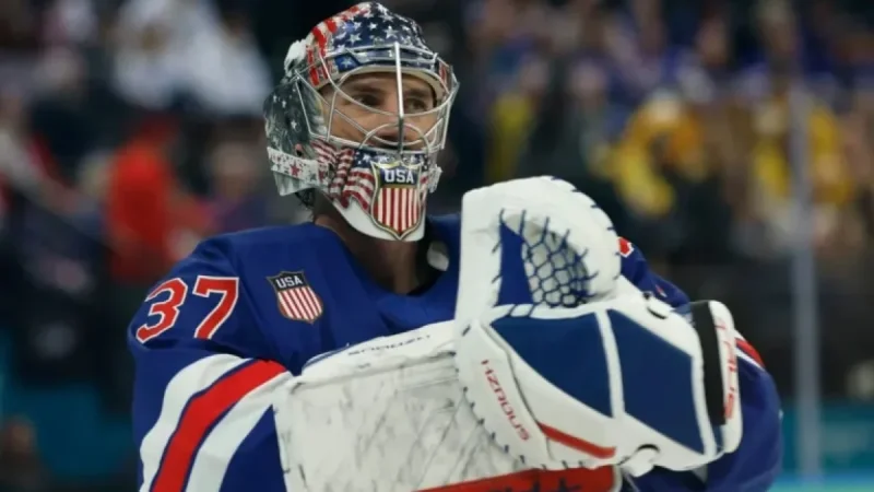 Will Team USA Rest Connor Hellebuyck Against Slovakia?