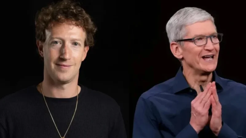 Zuckerberg Discusses Youth Wellbeing With Tim Cook