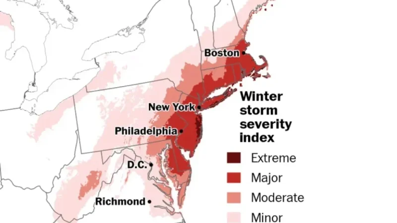 Bomb Cyclone to Hit 12 Cities: Check the Forecast
