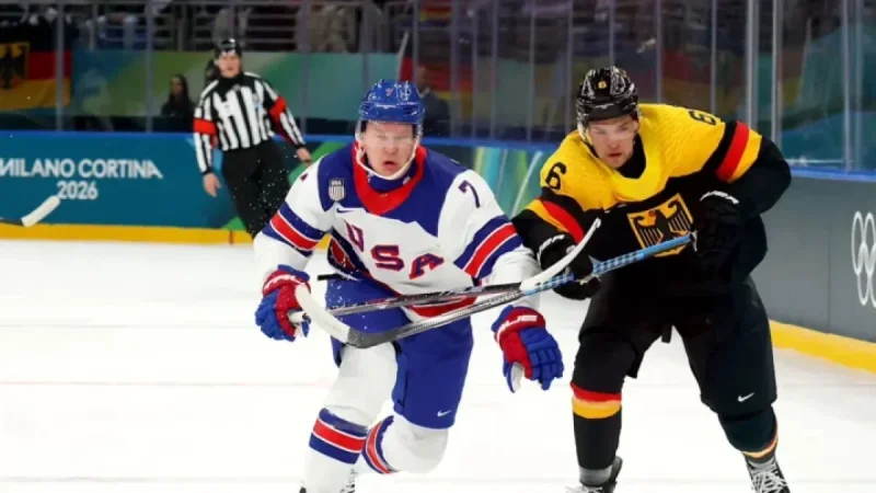 Brady Tkachuk Leads USA with Unmatched Will and Skill in Olympic Hockey